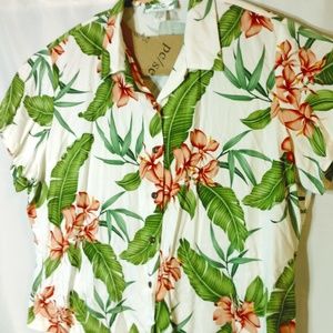 Two Palms made in hawaii Shirt 3XL